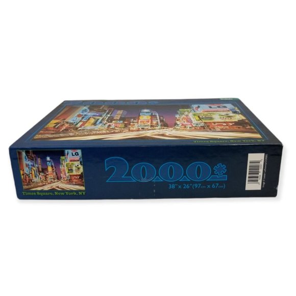 Buffalo Games Times Square New York NY 2000 Piece Jigsaw Puzzle Complete - Picture 5 of 9